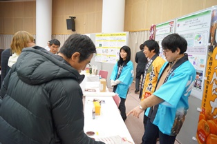 展示ブースの様子