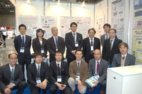 島根大のブースにて