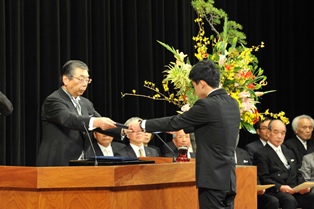 学位授与式（松江）