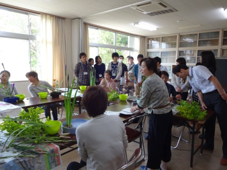 館内の見学