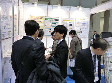 研究者来場の様子 研究者来場の様子