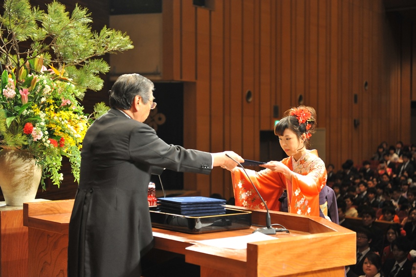 学位授与式（松江）