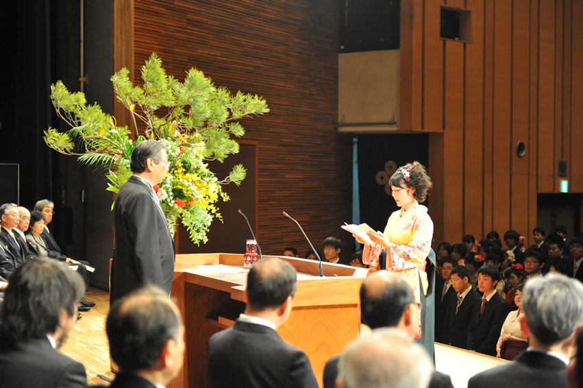 学位授与式（松江）