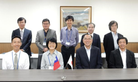 学長表敬訪問の様子