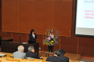 学生活動報告会の様子