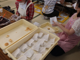 どら焼きの製造