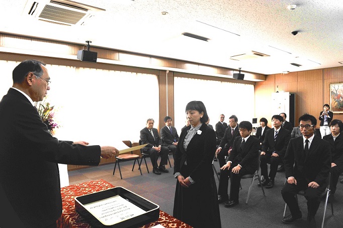 平成28年度永年勤続者表彰式