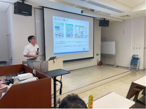 安場教授（岡山大）の講演