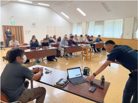 浜田市農林支援センターからの説明