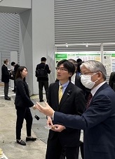 舞立・農林水産大臣政務官のご訪問-2