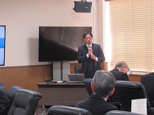 BCPの概要を説明する細田講師