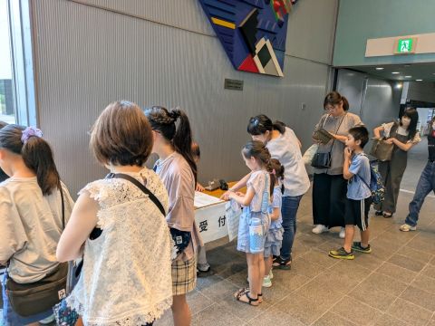 受付の様子