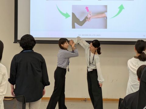 実践講習の様子