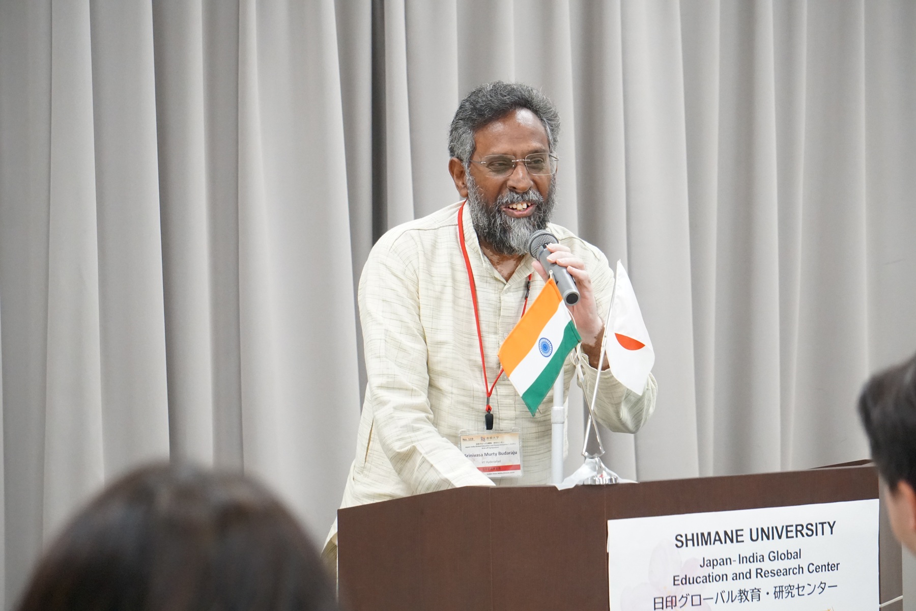 ムルティ学長挨拶